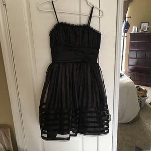 Strapless glitter belle dress